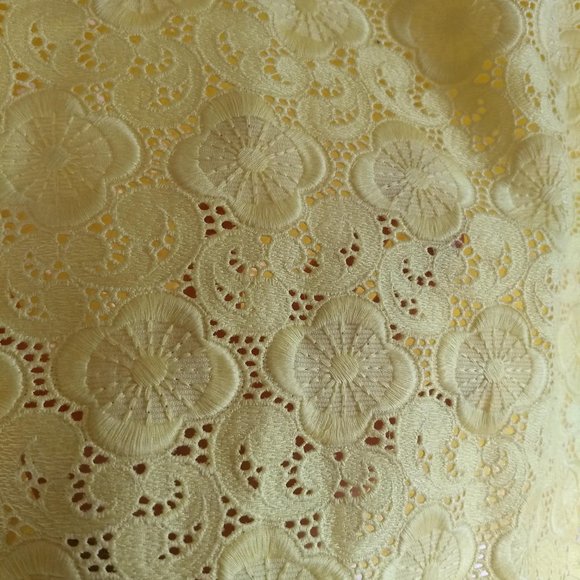 vintage 50s hand made lace floral sleeveless tunic 🎈HOST PICK🎈 - Picture 4 of 11